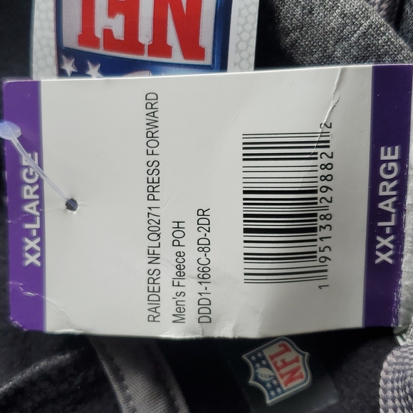 Raiders Pullover Hoodie - Picture 4 of 5